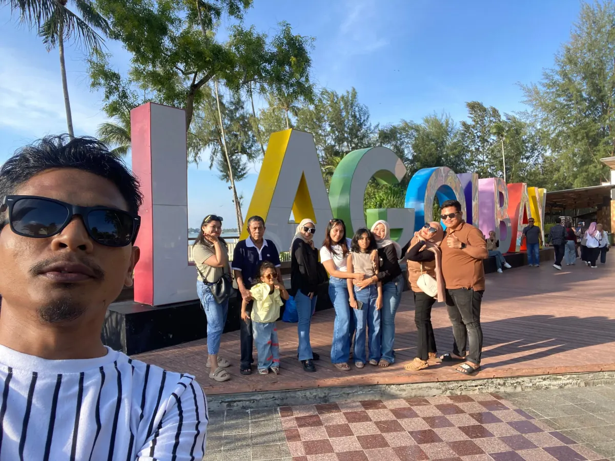 Dokumentasi perjalanan pelanggan Luna Cars di Batam