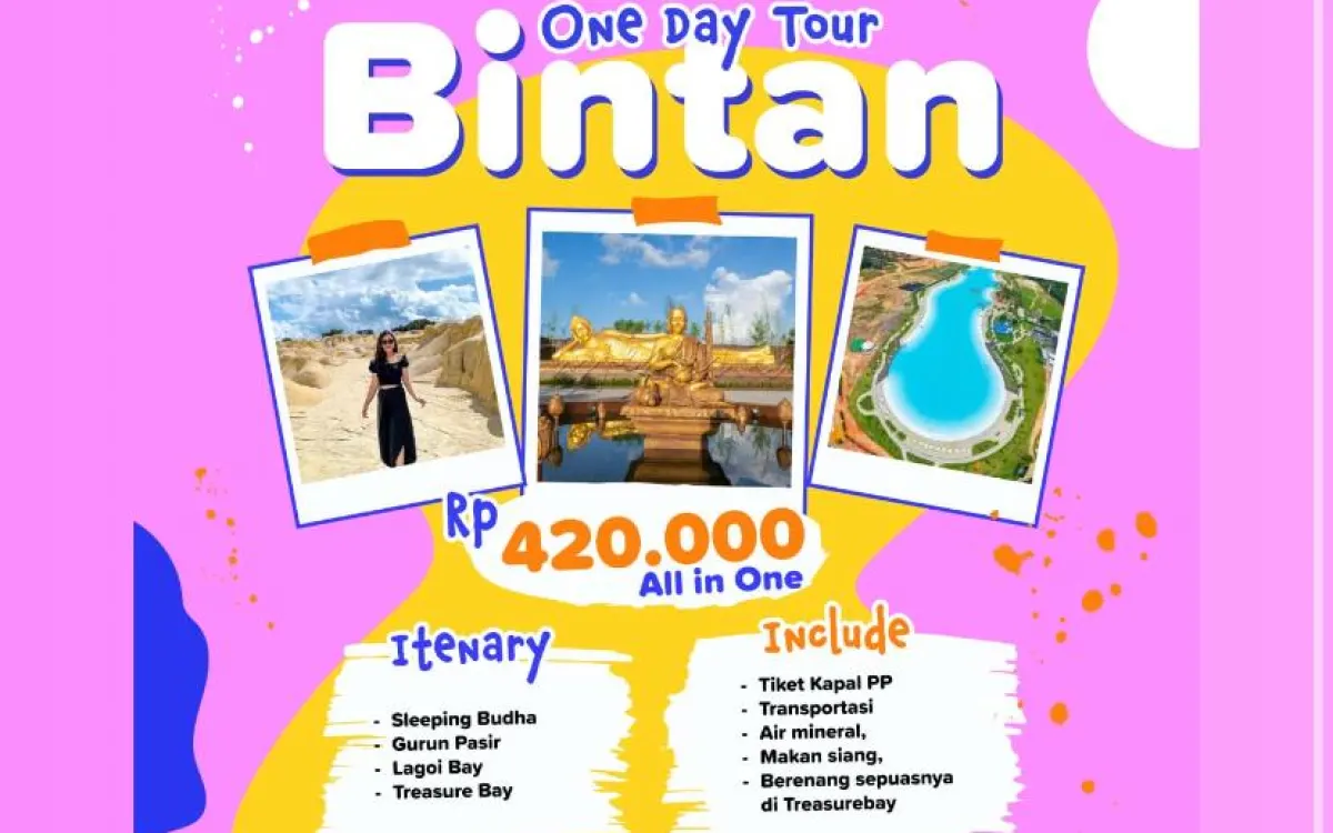 Paket Wisata One Day Tour Bintan Batam | Luna Cars