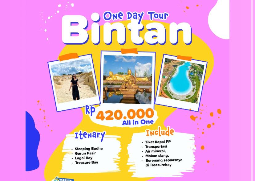 Paket Wisata One Day Tour Bintan Batam | Luna Cars